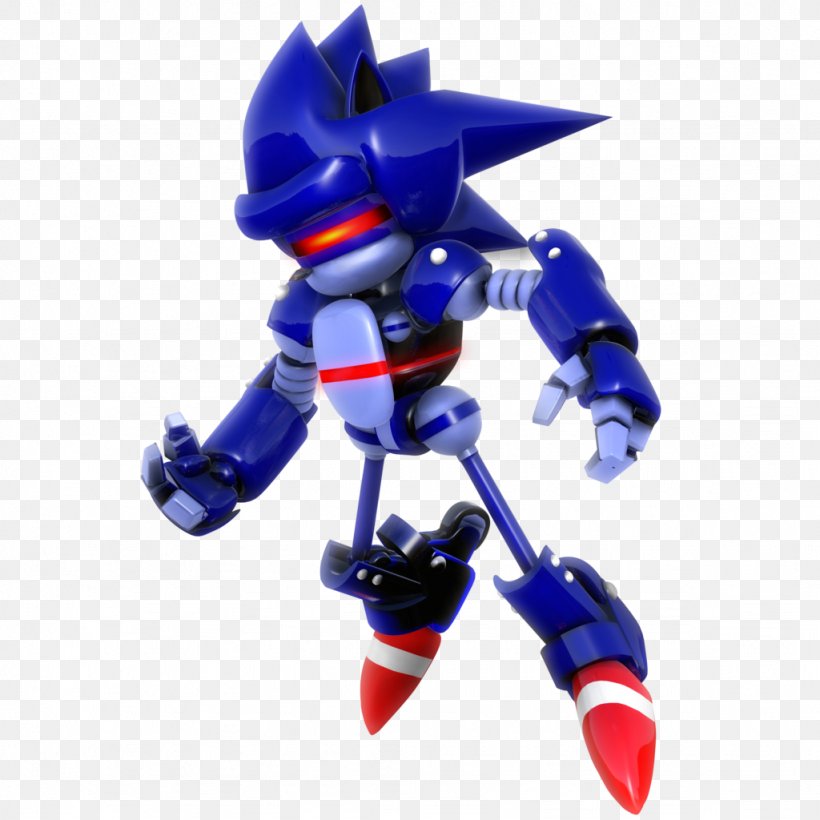 Metal Sonic Tails Sonic CD Sonic & Knuckles Shadow The Hedgehog, PNG, 1024x1024px, Metal Sonic, Action Figure, Blue, Cobalt Blue, Figurine Download Free