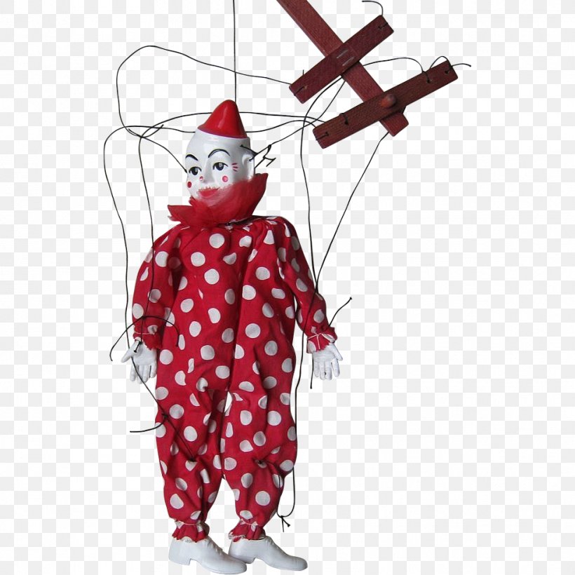 Puppet Marionette Doll Clown 1960s, PNG, 983x983px, Puppet, Beanie Babies, Character, Clown, Costume Download Free