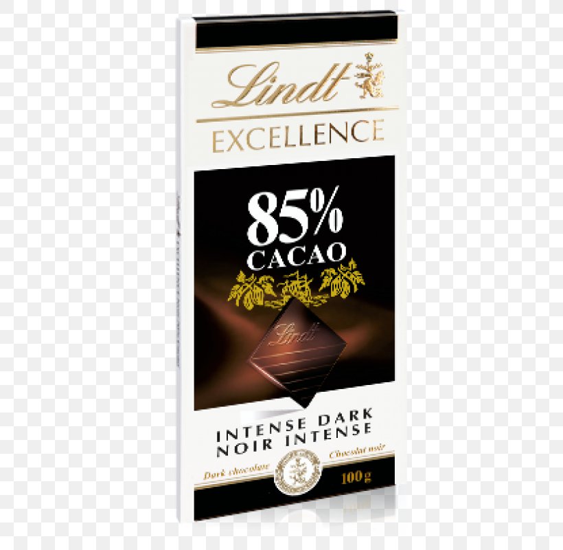 Chocolate Bar Dark Chocolate Block Lindt & Sprüngli, PNG, 800x800px, Chocolate Bar, Black, Brand, Cacao Tree, Chocolate Download Free