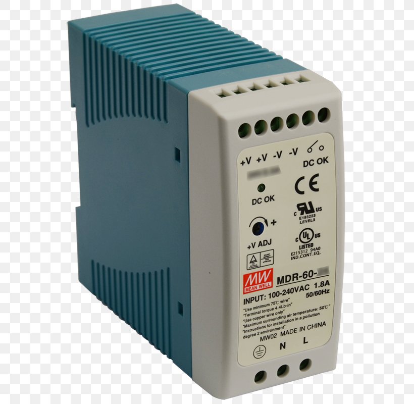 Power Converters Switched-mode Power Supply AC/DC Receiver Design MEAN WELL Enterprises Co., Ltd. Regulated Power Supply, PNG, 562x800px, Power Converters, Acdc Receiver Design, Allegro, Blindleistungskompensation, Computer Component Download Free