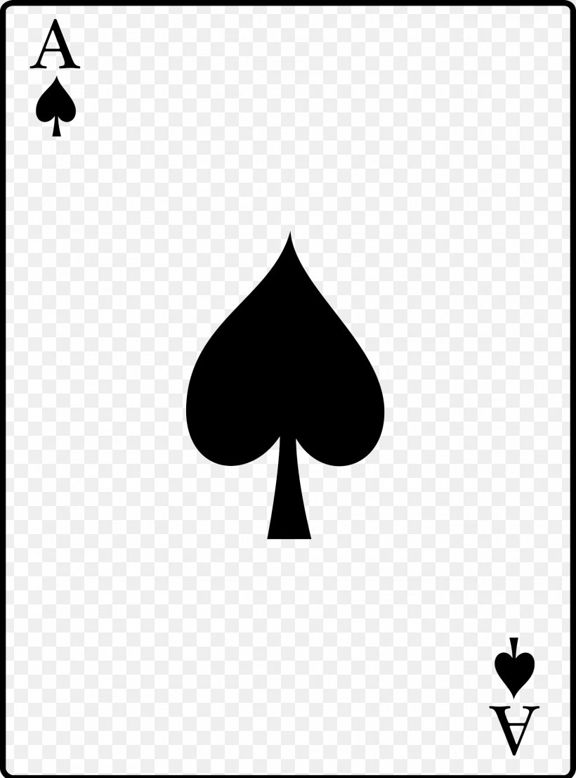 Ace Of Spades Playing Card, PNG, 1773x2394px, Watercolor, Cartoon, Flower, Frame, Heart Download Free