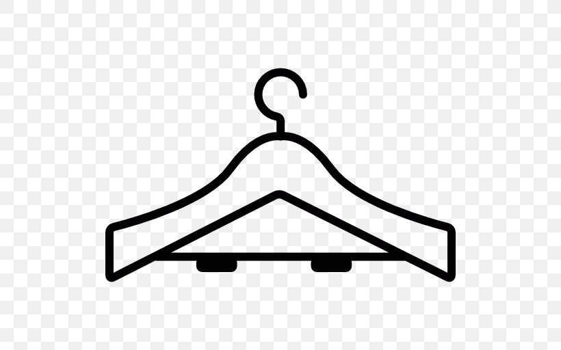 Clothes Hanger Clothing Tool Closet, PNG, 512x512px, Clothes Hanger, Area, Armoires Wardrobes, Bedroom, Black And White Download Free