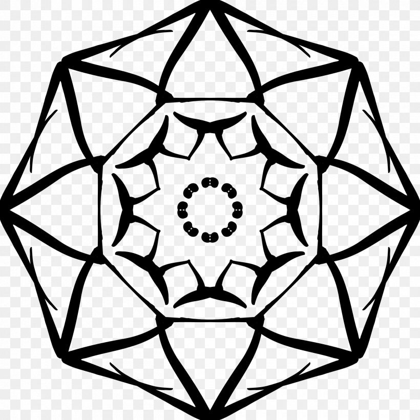 Mandala Public Domain Symbol Clip Art, PNG, 2400x2400px, Mandala, Area, Artwork, Black And White, Buddhism Download Free