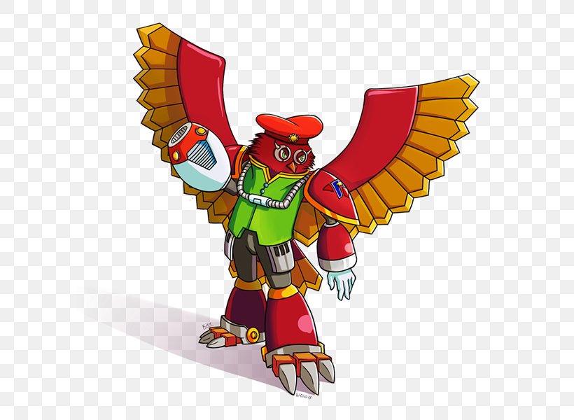 Mega Man X4 Owl, PNG, 600x600px, Mega Man X4, Action Figure, Action Toy Figures, Art, Beak Download Free