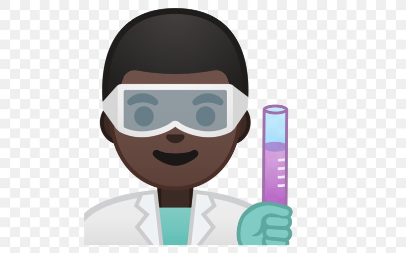 Scientist Science Human Skin Color Research, PNG, 512x512px, Scientist, Black Hair, Chemist, Emoji, Emojipedia Download Free