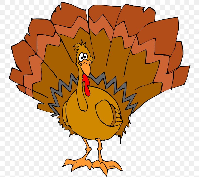 Turkey Meat Thanksgiving Day Clip Art, PNG, 750x726px, Turkey, Art, Beak, Bird, Cartoon Download Free