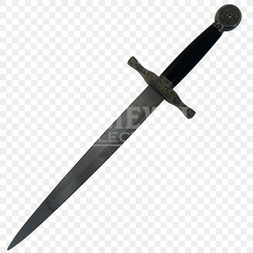 Bowie Knife Dagger, PNG, 850x850px, Bowie Knife, Blade, Cold Weapon, Dagger, Drawing Download Free