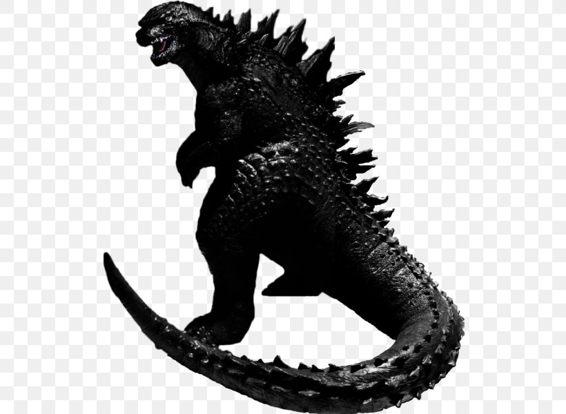 Super Godzilla YouTube Clip Art, PNG, 526x600px, Godzilla, Black And White, Dragon, Film, Monochrome Photography Download Free