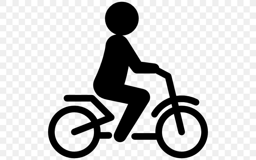 Bicycle Cycling Motorcycle Silhouette, PNG, 512x512px, Bicycle, Abike, Area, Artwork, Bicycle Accessory Download Free