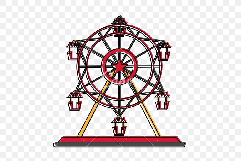 Ferris Wheel Graphic Design, PNG, 550x550px, Ferris Wheel, Area, Dart, Point, Recreation Download Free