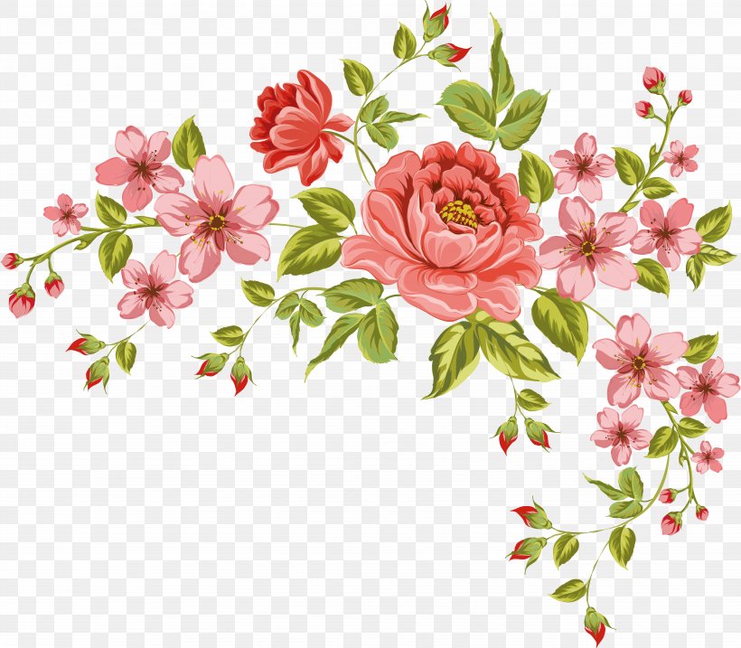 Flower Picture Frames Clip Art, PNG, 8964x7839px, Flower, Blossom, Branch, Cdr, Cut Flowers Download Free
