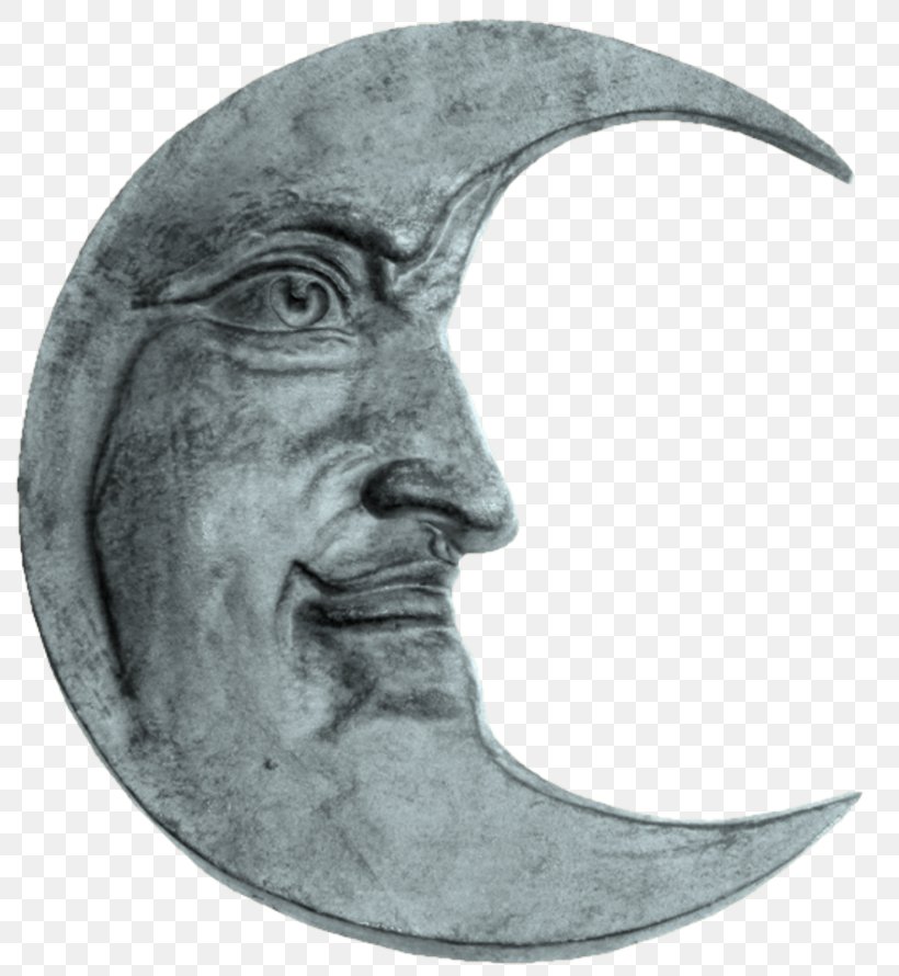 Moon Image Clip Art Vector Graphics, PNG, 800x890px, Moon, Black And White, Crescent, Drawing, Head Download Free