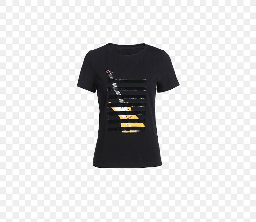 T-shirt Sleeve Top Gratis Black, PNG, 400x711px, Tshirt, Active Shirt, Black, Brand, Clothing Download Free