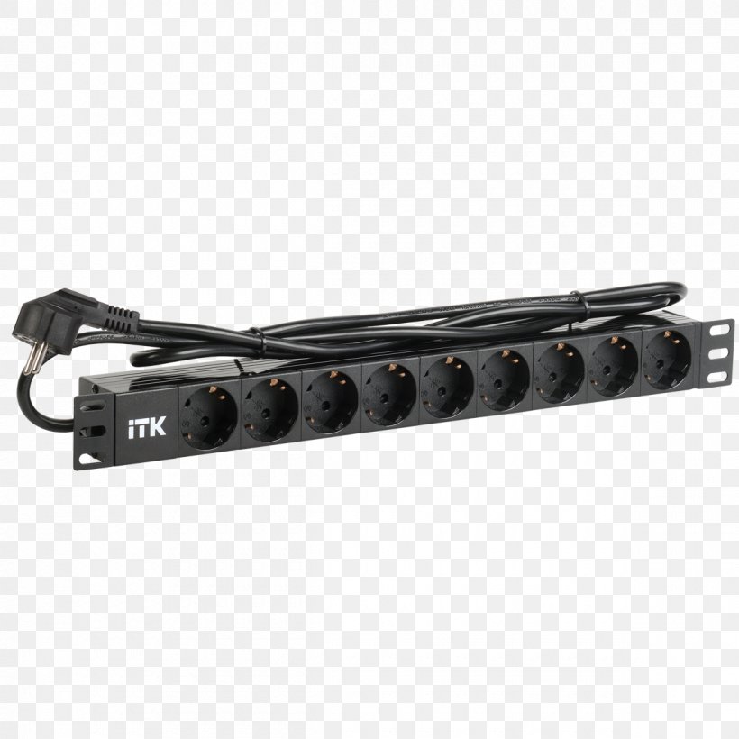 Cable Management Power Distribution Unit Structured Cabling 19-inch Rack Electrical Cable, PNG, 1200x1200px, 19inch Rack, Cable Management, Ac Power Plugs And Sockets, Computer Hardware, Electrical Cable Download Free