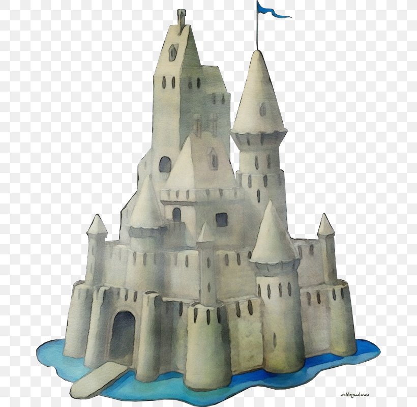 Cartoon Castle, PNG, 678x800px, Watercolor, Architecture, Building, Building Sand Castles, Castle Download Free