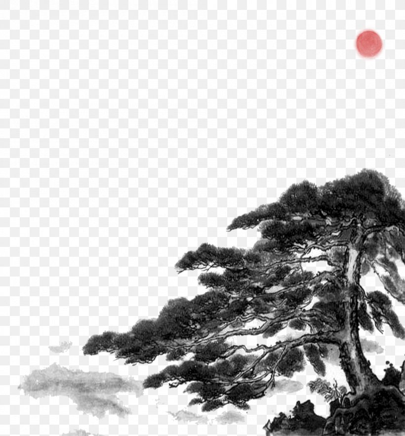 Ink Wash Painting Ink Wash Painting Landscape Painting, PNG, 1000x1077px, Ink, Black, Black And White, Chinese Painting, India Ink Download Free