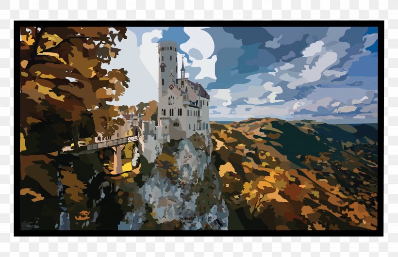 Lichtenstein Castle Heidelberg Castle Desktop Wallpaper Ashford Castle, PNG, 5100x3300px, Lichtenstein Castle, Art, Castle, City, Desktop Metaphor Download Free