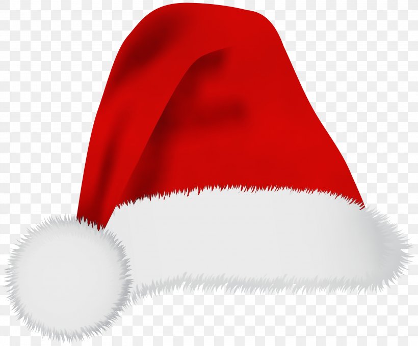 Santa Claus Hat, PNG, 3000x2491px, Watercolor, Cap, Clothing, Costume Accessory, Costume Hat Download Free