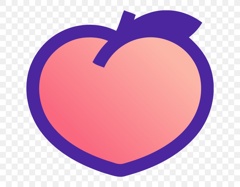Social Media Peach Clip Art, PNG, 640x640px, Social Media, Apple, Food, Heart, Logo Download Free