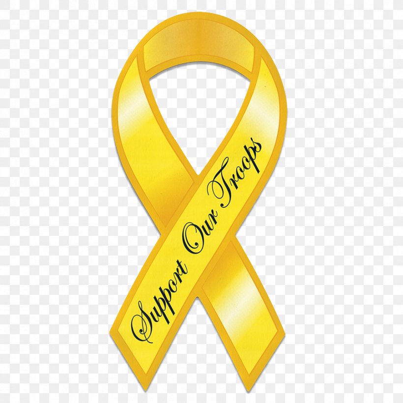 United States Support Our Troops Yellow Ribbon Military, PNG, 900x900px, United States, Air Force, Army, Bumper Sticker, Craft Magnets Download Free
