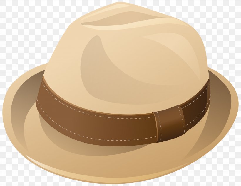 Fedora Hat Clip Art, PNG, 8000x6199px, Fedora, Beige, Cap, Cowboy Hat, Fashion Download Free
