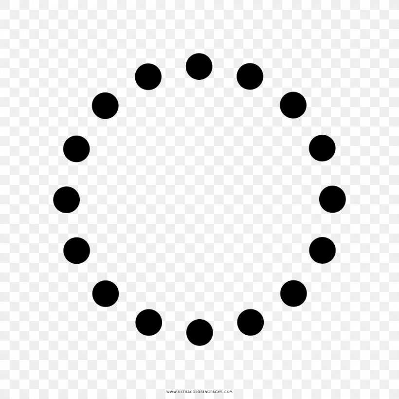 OpenType Dotted Circle, PNG, 1000x1000px, Opentype, Area, Autocad Dxf, Black, Black And White Download Free