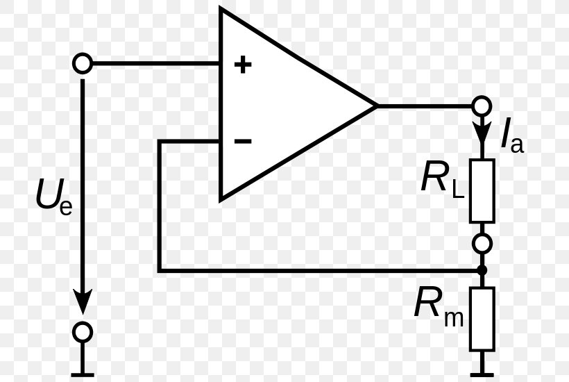 Electronic Circuit Operational Amplifier Transducer Piezoelectric Sensor Electronic Oscillators, PNG, 750x550px, Electronic Circuit, Amplifier, Area, Black And White, Circuit Diagram Download Free