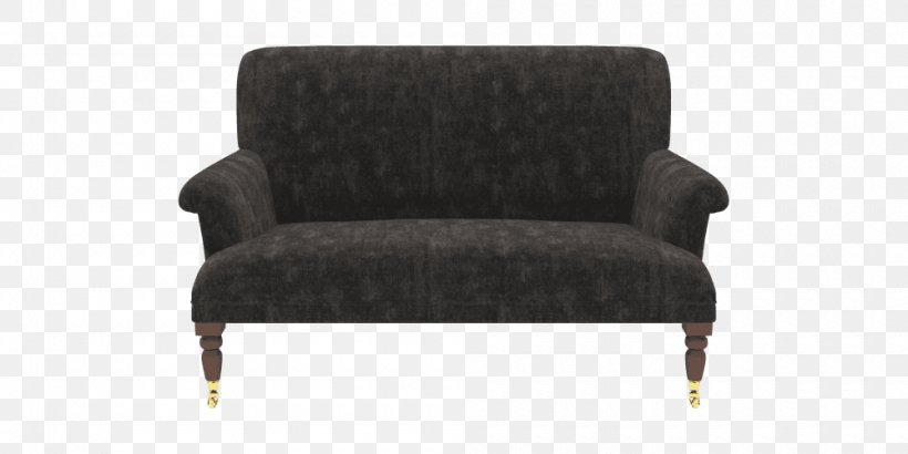 Fainting Couch Chair Cushion Footstool, PNG, 1000x500px, Couch, Armrest, Black, Chair, Chaise Longue Download Free