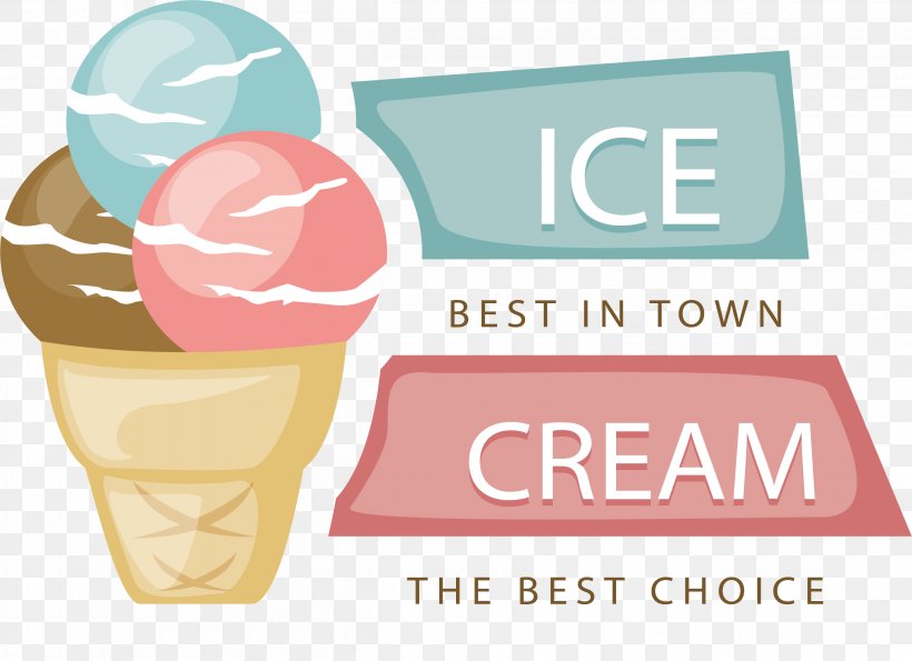 Ice Cream Cones Logo Brand Product, PNG, 2506x1820px, Ice Cream, Android, Brand, Cone, Cream Download Free