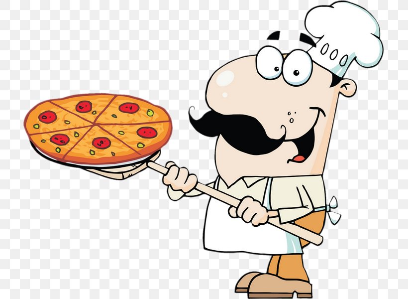 Pizza Buffet Cuisine Food Restaurant, PNG, 725x600px, Pizza, Artwork, Buffet, Cartoon, Chef Download Free