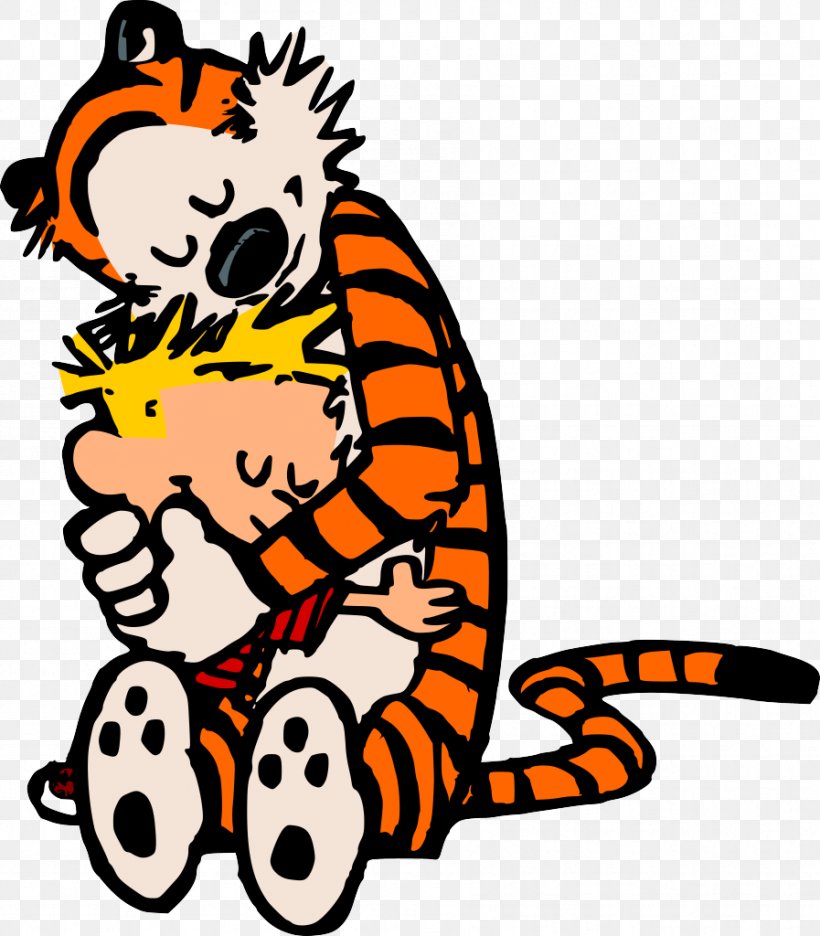 The Complete Calvin & Hobbes Teaching With Calvin And Hobbes Comics, PNG, 897x1024px, Complete Calvin Hobbes, Animal Figure, Art, Artwork, Big Cats Download Free