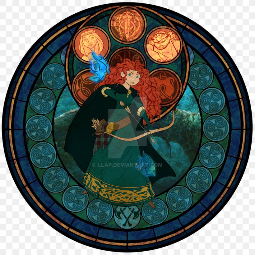 Window Stained Glass DeviantArt, PNG, 1024x1024px, Window, Art, Brave, Deviantart, Fan Art Download Free