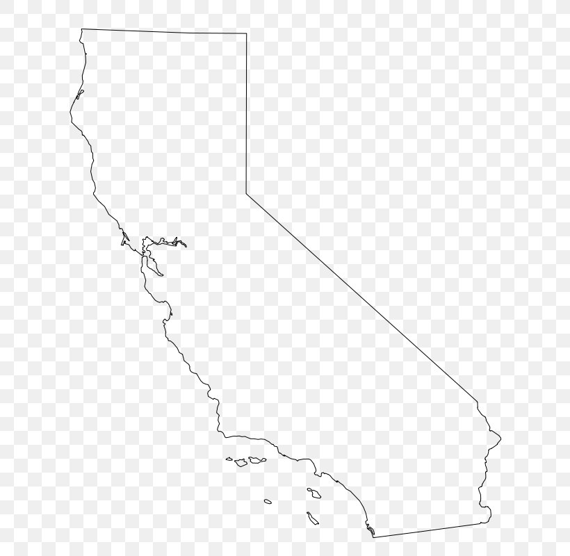 California Line Art Image Resolution Clip Art, PNG, 650x800px, California, Area, Black, Black And White, Blank Map Download Free