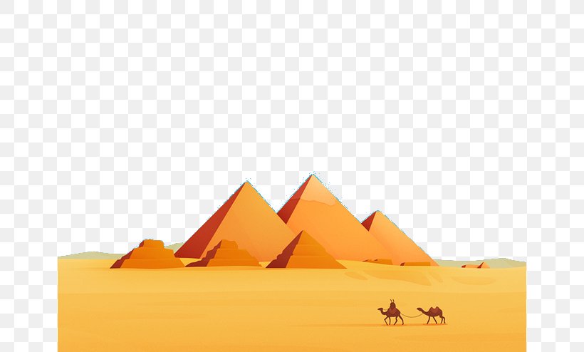 Egyptian Pyramids Ancient Egypt, PNG, 658x494px, Egyptian Pyramids, Ancient Egypt, Civilization, Desert, Drawing Download Free