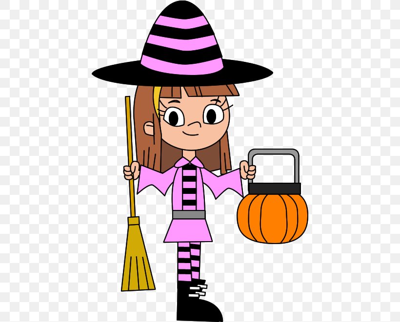 Halloween Cartoon Background, PNG, 445x661px, Halloween Costume, Broom, Cartoon, Clothing, Costume Download Free