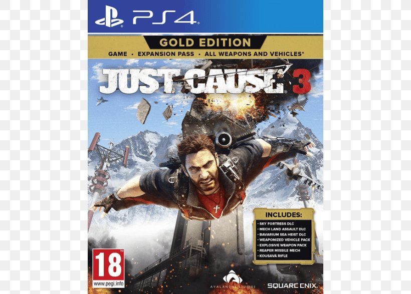 Just Cause 3 PlayStation 4 Video Game Xbox One Grand Theft Auto IV, PNG, 786x587px, Just Cause 3, Action Figure, Film, Freetoplay, Grand Theft Auto Iv Download Free