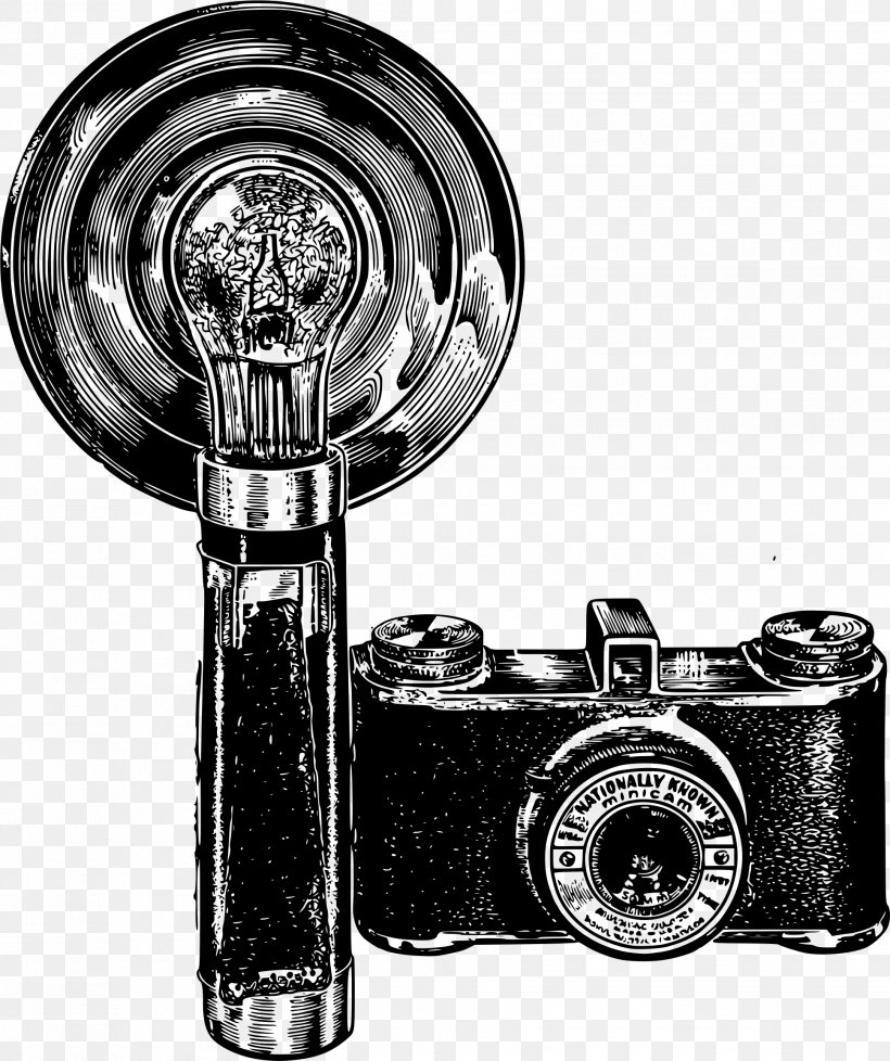 Photographic Film Camera Photography Clip Art, PNG, 1936x2311px, Photographic Film, Animation, Black And White, Camera, Camera Flashes Download Free