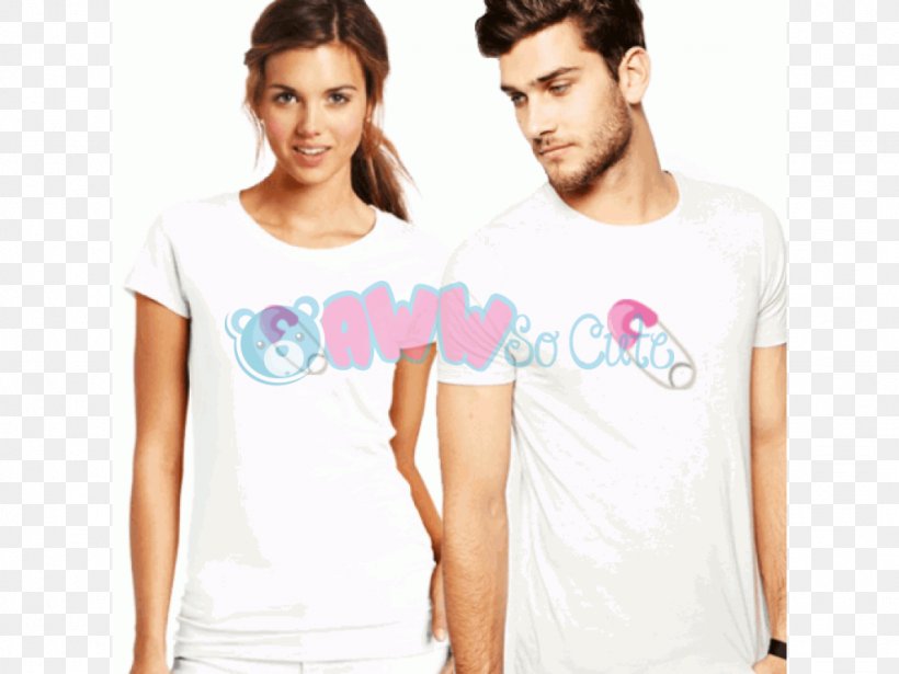 Printed T-shirt Sleeve Fashion, PNG, 1024x768px, Watercolor, Cartoon, Flower, Frame, Heart Download Free