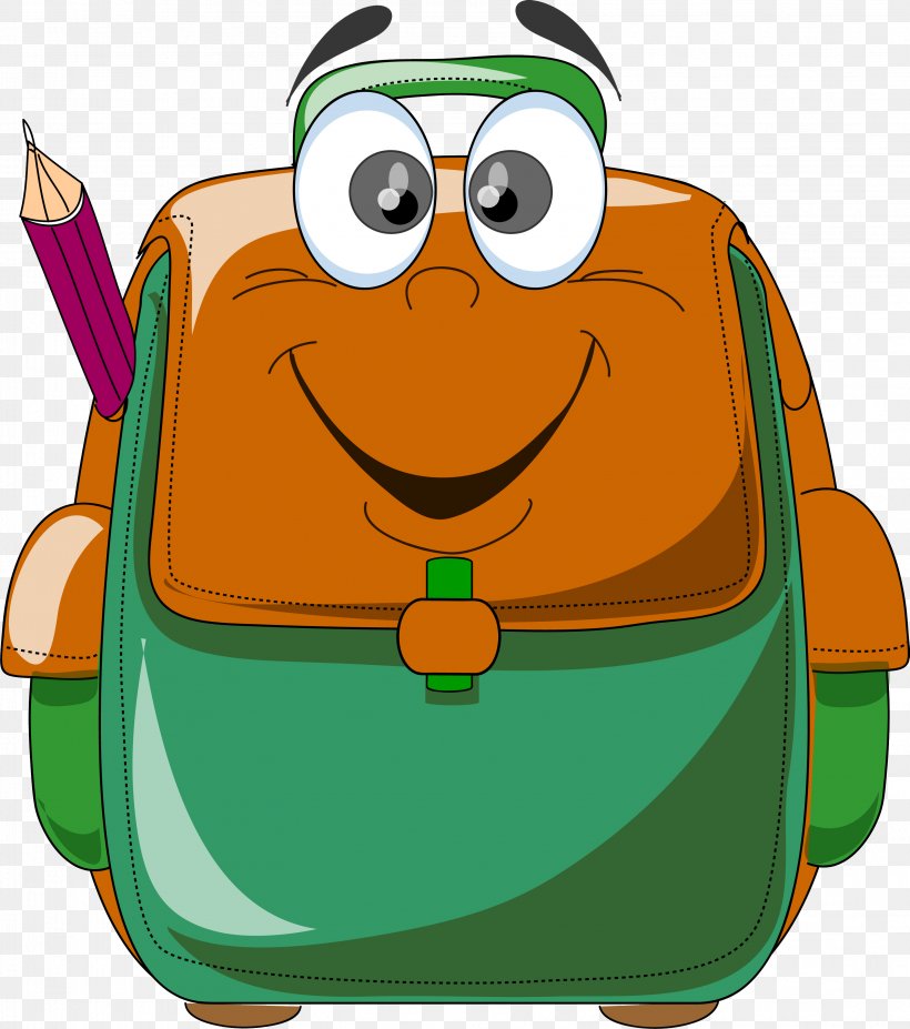 Backpack Cartoon Bag Clip Art, PNG, 3194x3612px, Backpack, Amphibian, Bag, Cartoon, Dicota Dicota Backpack Light D31045 Download Free