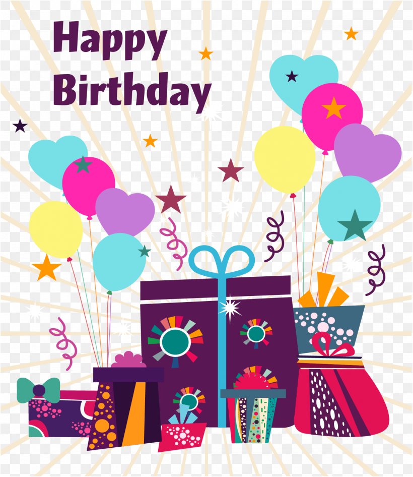 Balloon Birthday Cake Illustration, PNG, 1557x1797px, Balloon, Area, Art, Birthday, Birthday Cake Download Free
