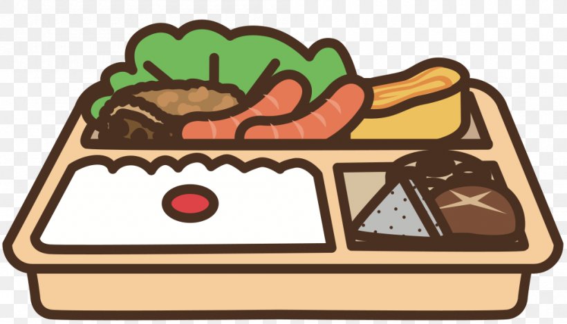 Bento Japanese Cuisine Clip Art Lunchbox Openclipart, PNG, 1000x573px, Bento, Food, Japanese Cuisine, Japanese Rice, Lunch Download Free