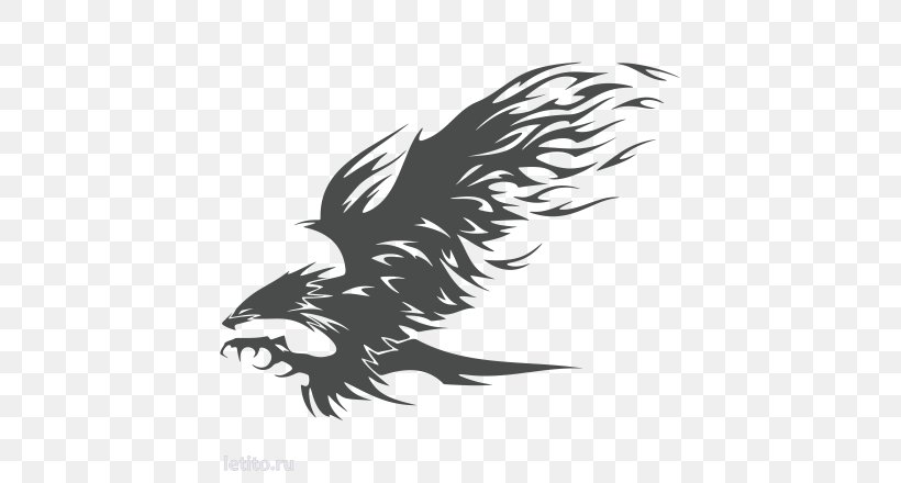 Eagle Tattoo Tribe Symbol Clip Art, PNG, 445x440px, Eagle, Art, Beak, Bird, Bird Of Prey Download Free