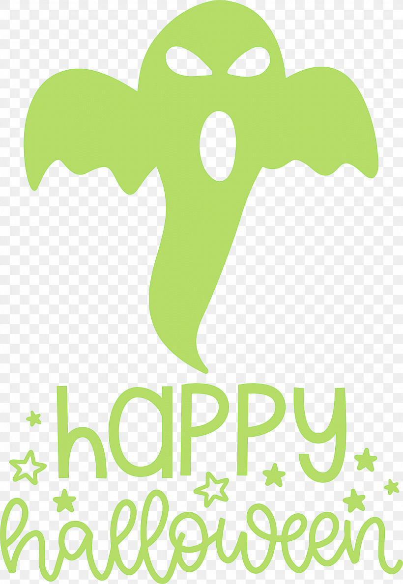 Happy Halloween, PNG, 2068x3000px, Happy Halloween, Cartoon, Green, Happiness, Leaf Download Free