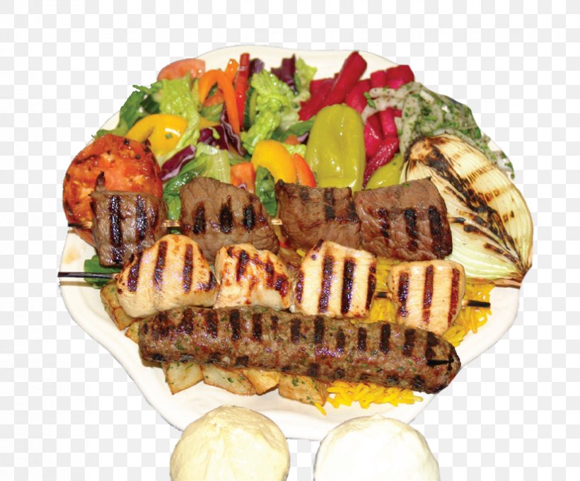 Kebab Shawarma Fast Food Middle Eastern Cuisine Take-out, PNG, 825x685px, Kebab, American Food, Chicken As Food, Cuisine, Dish Download Free