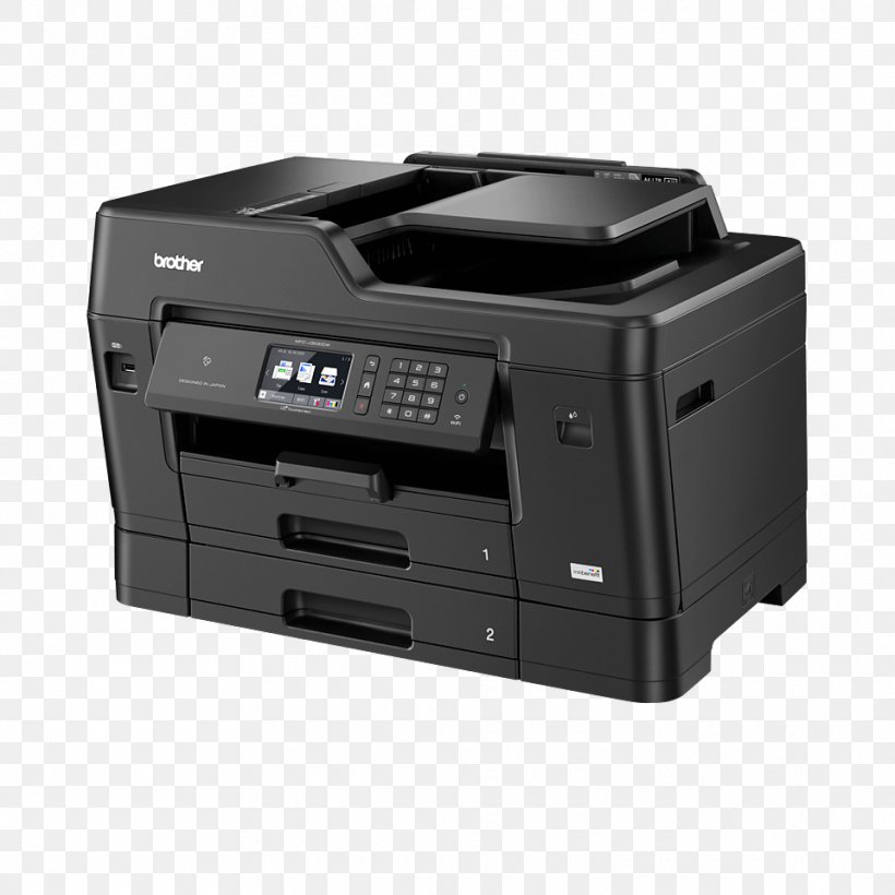 Multi-function Printer Paper Brother Industries Inkjet Printing, PNG, 960x960px, Multifunction Printer, Brother Industries, Brother Mfcj6930dw, Color Printing, Copying Download Free