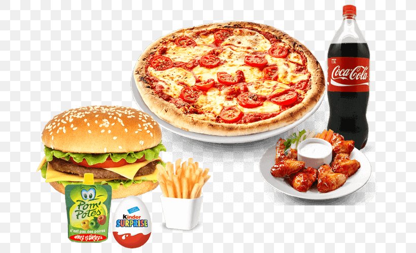 Pizza Cheeseburger Fast Food Breakfast Sandwich Junk Food, PNG, 700x500px, Pizza, American Food, Breakfast Sandwich, Buffalo Wing, Cheese Download Free