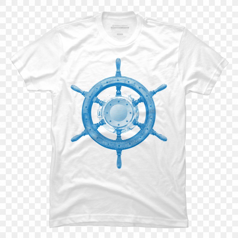 Ship's Wheel Rudder Sailing Ship, PNG, 1800x1800px, Ship S Wheel, Active Shirt, Art, Blue, Brand Download Free