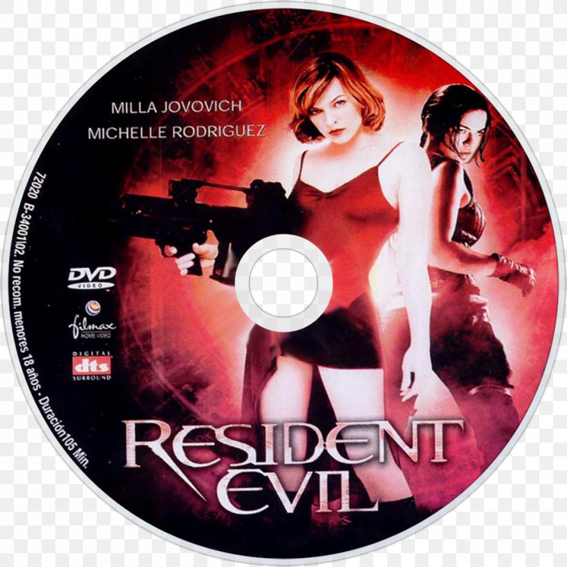 Blu-ray Disc Resident Evil 7: Biohazard Film Video, PNG, 1000x1000px, 2002, Bluray Disc, Album Cover, Compact Disc, Dvd Download Free