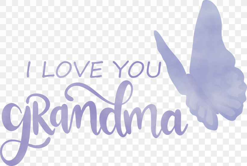 Lavender, PNG, 3000x2016px, Grandmothers Day, Grandma, Lavender, Logo, Meter Download Free