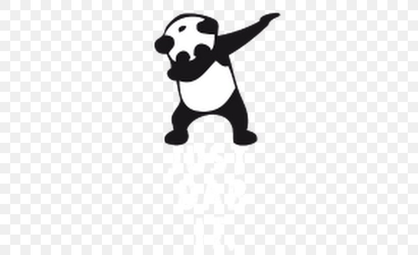 T-shirt Giant Panda Touchdown Dab American Football, PNG, 500x500px, Tshirt, American Football, Bear, Carnivoran, Clothing Download Free